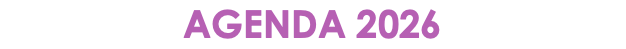 AGENDA 2026